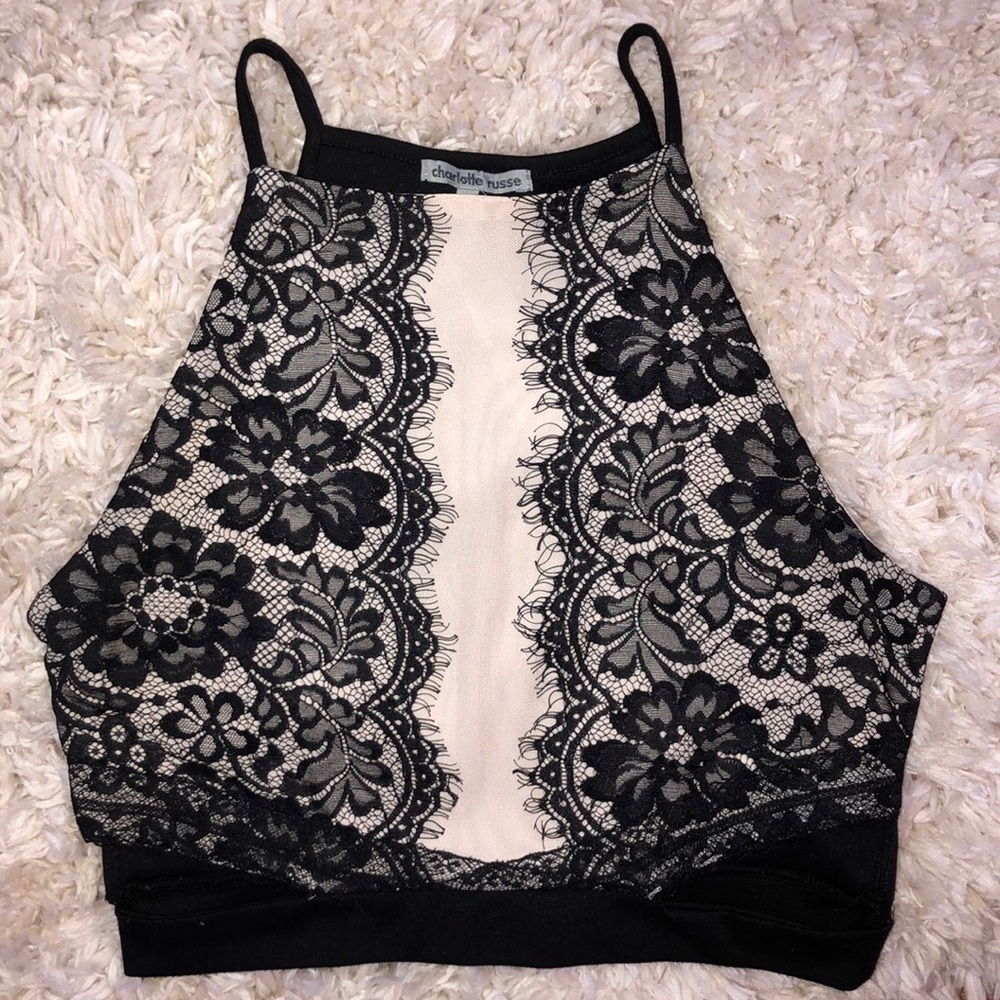 Fancy cropped shirt